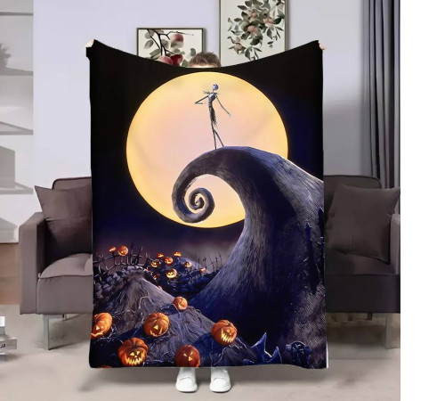 Плюшевий 3D-плед Halloween 17600, 160х200 см
