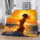 Плюшевий 3D-плед Океанська спокуса 13088, 160х200 см