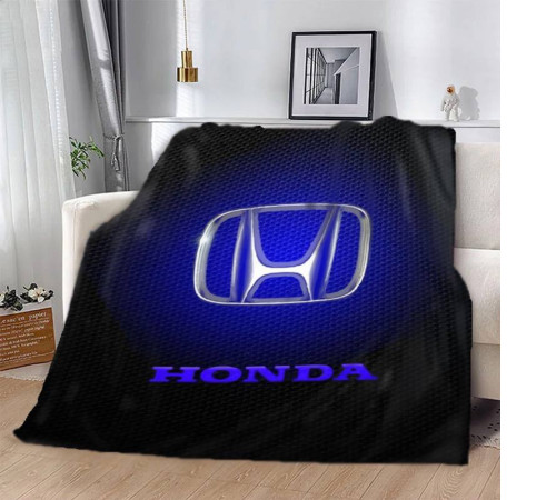 Плюшевий 3D-плед Honda 12604, 160х200 см