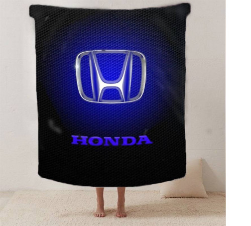 Плюшевий 3D-плед Honda 12604, 160х200 см