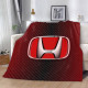 Плюшевий 3D-плед Honda №2 12616, 160х200 см