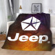 Плюшевий 3D-плед Jeep 12598, 160х200 см