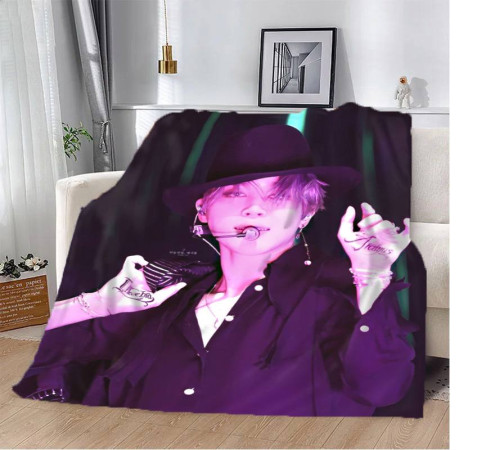 Плюшевий 3D-плед Jimin BTS №2 13311, 135х160 см