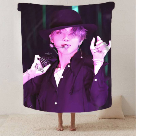Плюшевий 3D-плед Jimin BTS №2 13311, 135х160 см