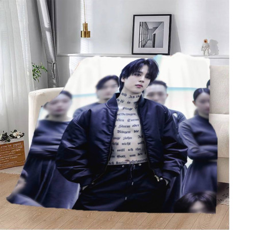 Плюшевий 3D-плед Jimin BTS №3 13314, 135х160 см