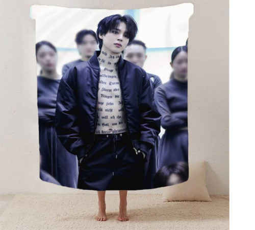Плюшевий 3D-плед Jimin BTS №3 13314, 135х160 см