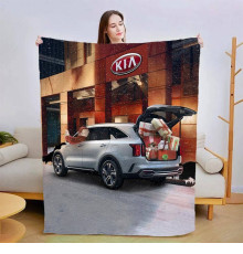 Плюшевий 3D-плед KIA 13914, 160х200 см