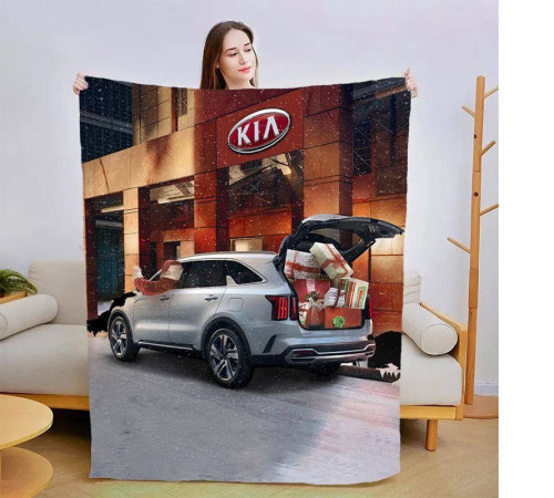 Плюшевий 3D-плед KIA 13914, 160х200 см