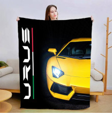 Плюшевий 3D-плед Lamborghini Urus №2 13425, 160х200 см
