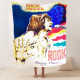 Плюшевий 3D-плед Mick Jagger 12026, 160х200 см