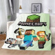 Плюшевий 3D-плед Minecraft 12264, 160х200 см