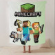 Плюшевий 3D-плед Minecraft 12265, 135х160 см