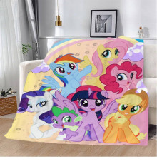 Плюшевий 3D-плед My Littlе Pony 13281, 135х160 см