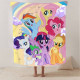 Плюшевий 3D-плед My Littlе Pony 13281, 135х160 см