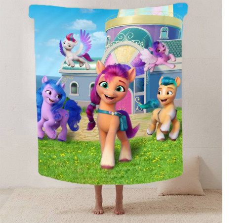 Плюшевий 3D-плед My Littlе Pony №2 13283, 160х200 см