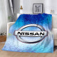 Плюшевий 3D-плед Nissan 12619, 160х200 см