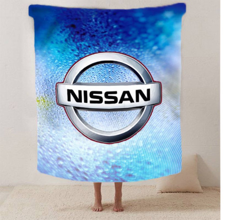 Плюшевий 3D-плед Nissan 12619, 160х200 см