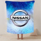 Плюшевий 3D-плед Nissan 12619, 160х200 см