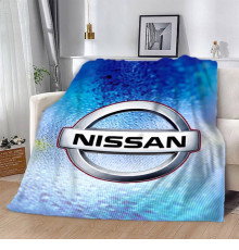 Плюшевий 3D-плед Nissan 12620, 135х160 см