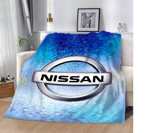 Плюшевий 3D-плед Nissan 12620, 135х160 см