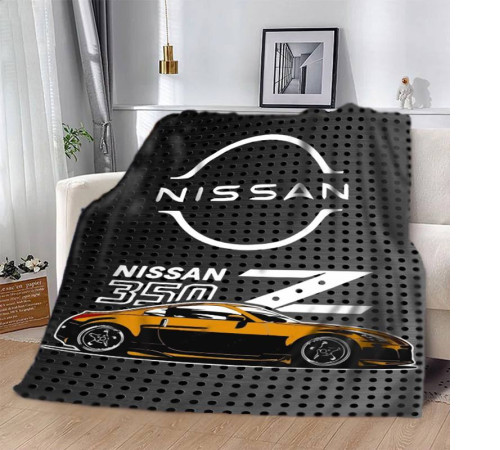 Плюшевий 3D-плед Nissan 350 12625, 160х200 см