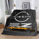 Плюшевий 3D-плед Nissan 350 12626, 135х160 см