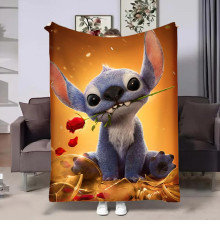 Плюшевий 3D-плед Ohana 31217, 135х160 см