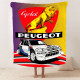 Плюшевий 3D-плед Peugeot 12427, 135х160 см