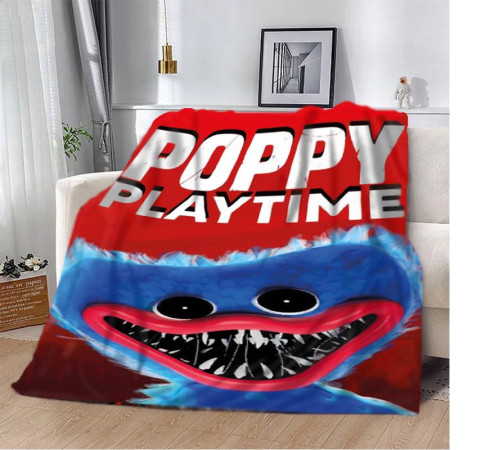 Плюшевий 3D-плед Poppy Playtime 12238, 135х160 см