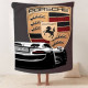 Плюшевий 3D-плед Porsche 12424, 135х160 см