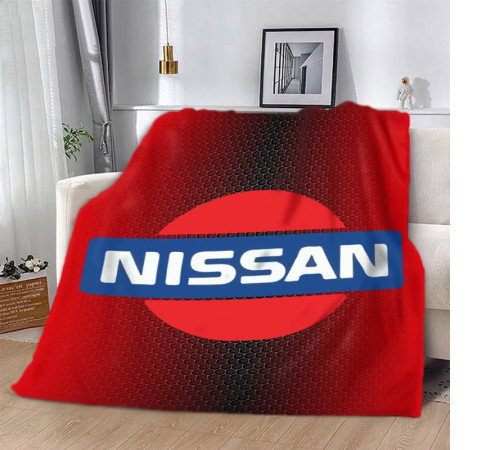 Плюшевий 3D-плед Red Nissan 12622, 160х200 см
