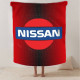 Плюшевий 3D-плед Red Nissan 12623, 135х160 см