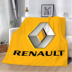 Плюшевий 3D-плед Renault 12649, 160х200 см