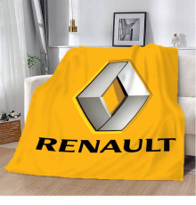 Плюшевий 3D-плед Renault 12650, 135х160 см