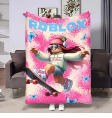 Плюшевий 3D-плед Roblo №2 32471, 135х160 см