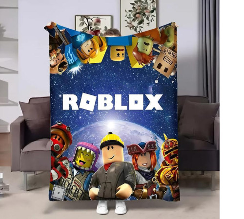 Плюшевий 3D-плед Roblo №3 32474, 135х160 см