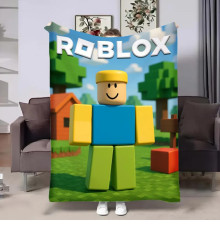 Плюшевий 3D-плед Roblo №4 32478, 160х200 см