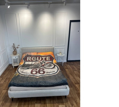 Плюшевий 3D-плед Route 66 10604, 160х200 см