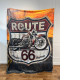 Плюшевий 3D-плед Route 66 10604, 160х200 см