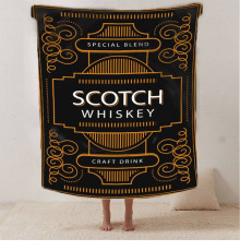 Плюшевий 3D-плед Scotch 12589, 160х200 см