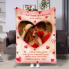 Пледи з фото на День Закоханих