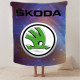 Плюшевий 3D-плед Skoda 12634, 160х200 см