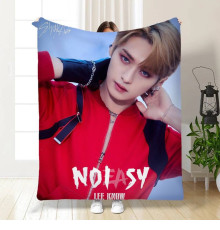 Плюшевий 3D-плед Stray Kids Linoy 15797, 160х200 см