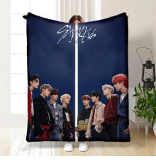 Плюшевий 3D-плед Stray Kids №2 15786, 135х160 см