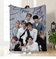 Плюшевий 3D-плед Stray Kids №4 15789, 160х200 см