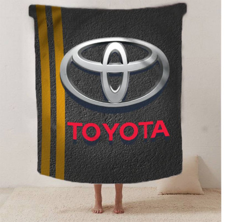 Плюшевий 3D-плед Toyota 12610, 160х200 см