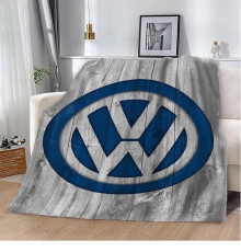 Плюшевий 3D-плед Volkswagen 12640, 160х200 см