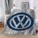 Плюшевий 3D-плед Volkswagen 12640, 160х200 см