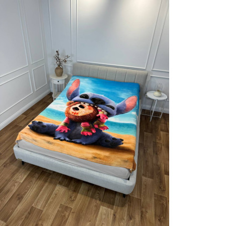 Плюшевий 3D-плед Стіч №1 31200, 160х200 см