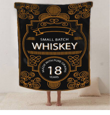 Плюшевий 3D-плед Whiskey 12584, 135х160 см